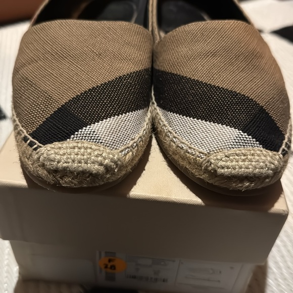 Burberry Classic Check Brit Espadrilles Hodgeson Flats - Picture 6 of 7
